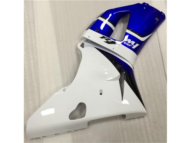 00-01 White Blue Yamaha YZF R1 Motorcycle Fairings 00-01 White Blue Yamaha YZF R1 Motorcycle Fairings