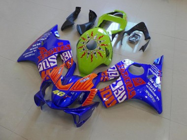 01-03 Blue Rossi Honda CBR600 F4i Motorcycle Fairings