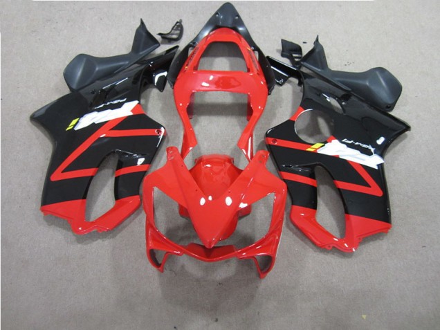 01-03 Red Black Honda CBR600 F4i Motorcycle Bodywork 01-03 Red Black Honda CBR600 F4i Motorcycle Bodywork