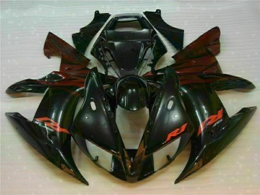 02-03 Black Yamaha YZF R1 ABS Motorcycle Fairings