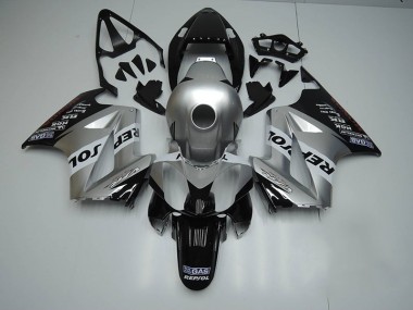 02-13 Silver Repsol Honda VFR800 Motorcycle Bodywork