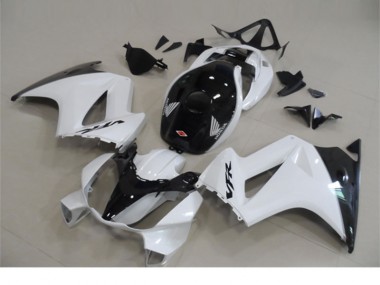 02-13 White Black Honda VFR800 Full Motorcycle Fairing Kits