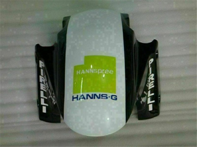 03-04 Green White Black Honda CBR600RR Motorcycle Fairings