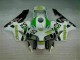 03-04 Green White Black Honda CBR600RR Motorcycle Fairings