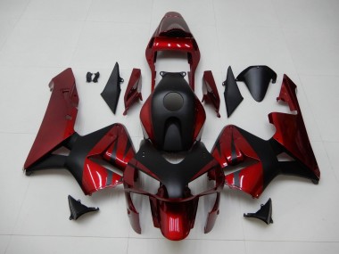 03-04 Red Black Honda CBR600RR Motorcycle Bodywork