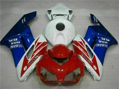 04-05 Red Blue Honda CBR1000RR Motorcycle Fairings