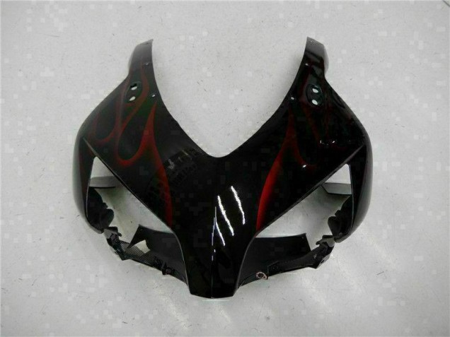 04-05 Red Flame Black Honda CBR1000RR Motorcycle Fairings 04-05 Red Flame Black Honda CBR1000RR Motorcycle Fairings