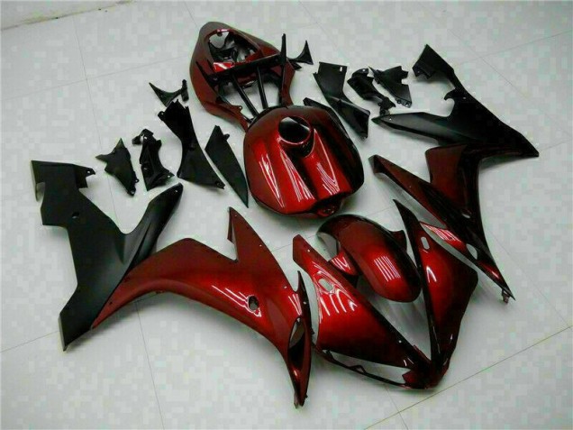 04-06 Red Black Yamaha YZF R1 Motorcycle Fairings 04-06 Red Black Yamaha YZF R1 Motorcycle Fairings
