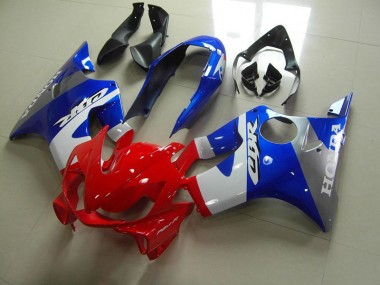 04-07 Blue Red Honda CBR600 F4i Motorcycle Fairings