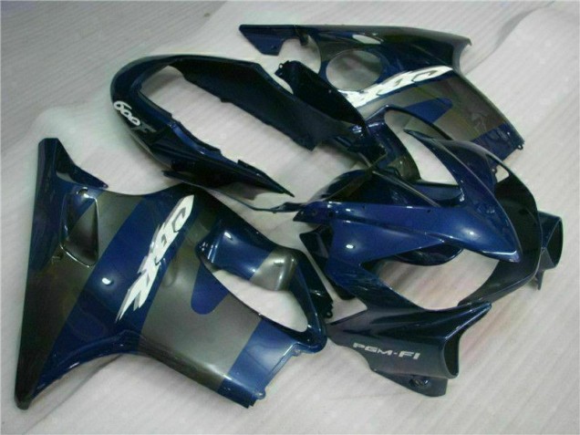 04-07 Blue Silver Honda CBR600 F4i Motorcycle Fairings 04-07 Blue Silver Honda CBR600 F4i Motorcycle Fairings