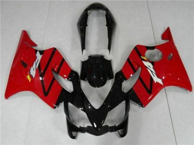04-07 Red Black Honda CBR600 F4i Motorcycle Bodywork