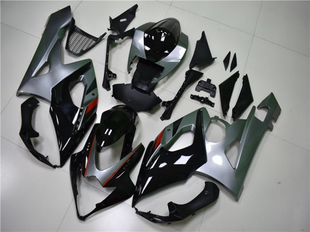 05-06 Black Silver Suzuki GSXR 1000 Motorcycle Fairings 05-06 Black Silver Suzuki GSXR 1000 Motorcycle Fairings