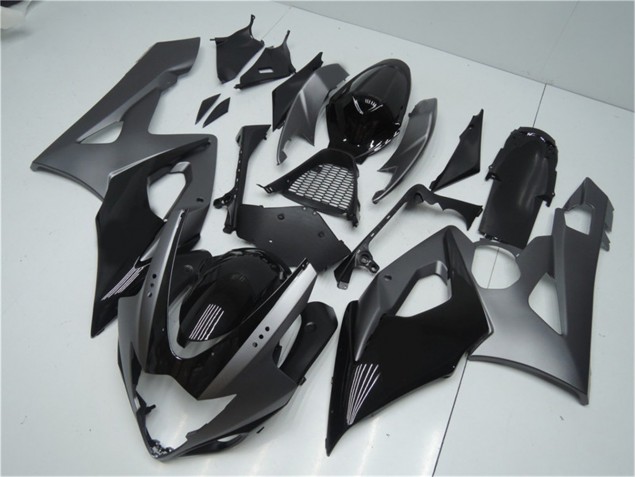 05-06 Grey Black Suzuki GSXR 1000 Motorcycle Fairings 05-06 Grey Black Suzuki GSXR 1000 Motorcycle Fairings