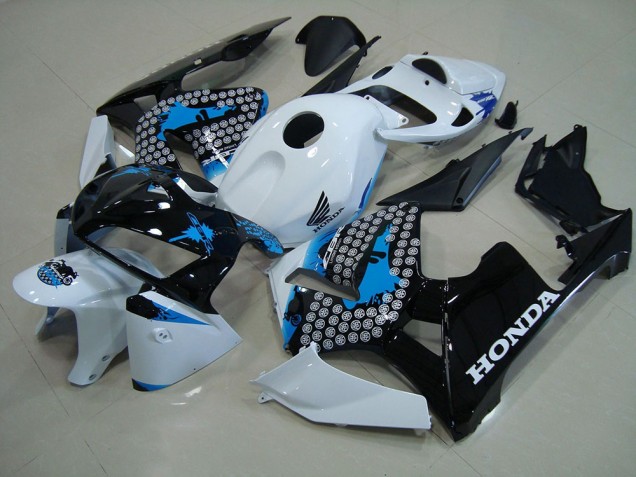 05-06 Matte Black with Red Sticker Honda CBR600RR Motorcycle Fairings 05-06 Matte Black with Red Sticker Honda CBR600RR Motorcycle Fairings