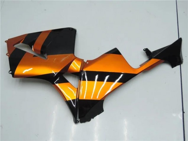 05-06 Orange Black Honda CBR600RR Motorcycle Fairing Kits 05-06 Orange Black Honda CBR600RR Motorcycle Fairing Kits