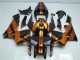 05-06 Orange Black Honda CBR600RR Motorcycle Fairing Kits 05-06 Orange Black Honda CBR600RR Motorcycle Fairing Kits