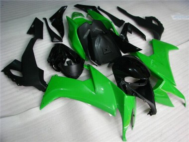 08-10 Green Black Kawasaki ZX10R Motorcycle Fairings