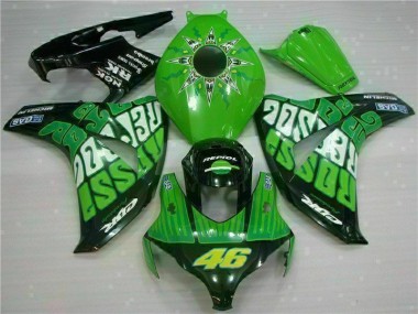 08-11 Green Honda CBR1000RR Motorcycle Fairings