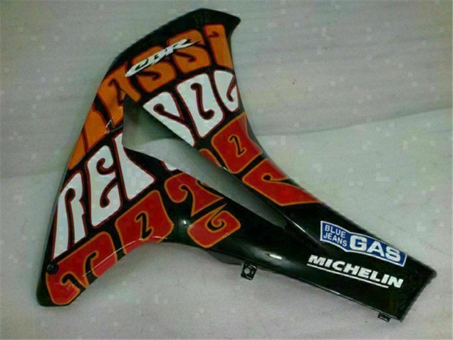 08-11 Green Orange Honda CBR1000RR Motorcycle Fairings