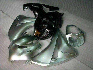 08-11 Silver Black Honda CBR1000RR Motorcycle Fairings