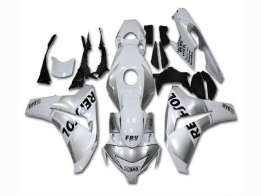 08-11 Silver White Repsol Honda CBR1000RR Motorcycle Fairings