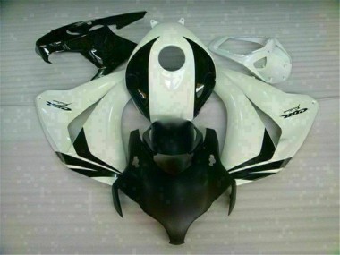 08-11 White Black Honda CBR1000RR Motorcycle Bodywork