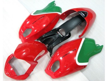 08-12 Red Green Monster Ducati Monster 696 Motorcycle Fairings