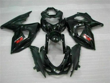 09-16 Black Suzuki GSXR 1000 Motorcycle Fairings
