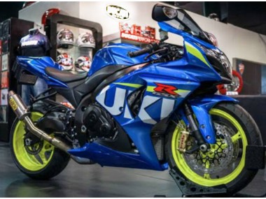 09-16 Blue White Suzuki GSXR 1000 Motorcycle Bodywork