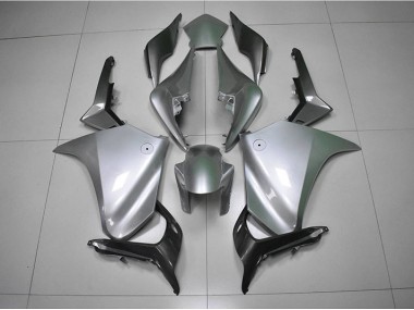 10-14 Silver Honda VFR1200 Motorcycle Fairings