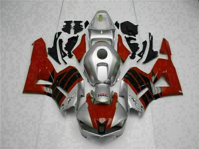 13-21 Red Silver Honda CBR600RR Motorcycle Fairings