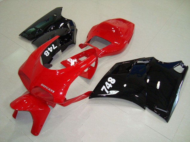 93-05 Red Black Ducati 748 916 996 996S Motorcycle Fairing 93-05 Red Black Ducati 748 916 996 996S Motorcycle Fairing