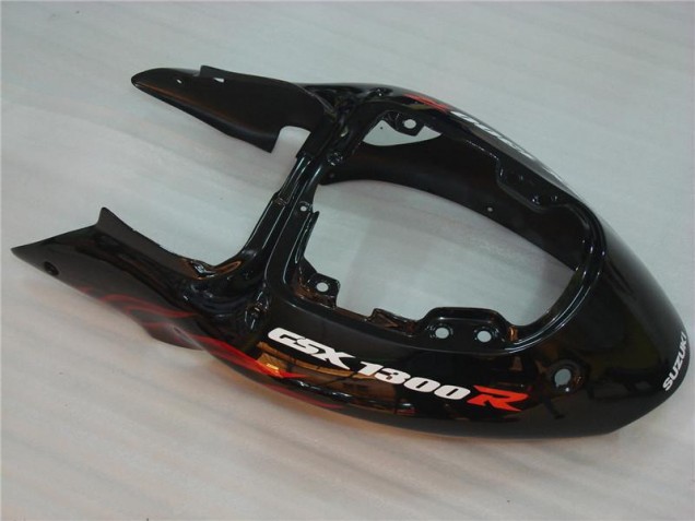 96-07 Black Red Flame Suzuki GSXR 1300 Hayabusa Motorcycle Fairings 96-07 Black Red Flame Suzuki GSXR 1300 Hayabusa Motorcycle Fairings