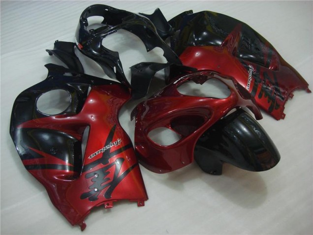 96-07 Red Black Suzuki GSXR 1300 Hayabusa Motorcycle Fairing 96-07 Red Black Suzuki GSXR 1300 Hayabusa Motorcycle Fairing