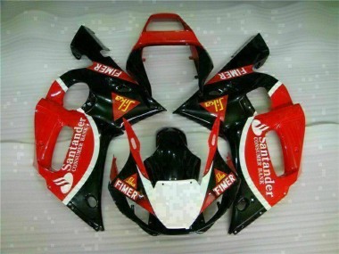 98-02 Red Black Yamaha YZF R6 Motorcycle Fairing
